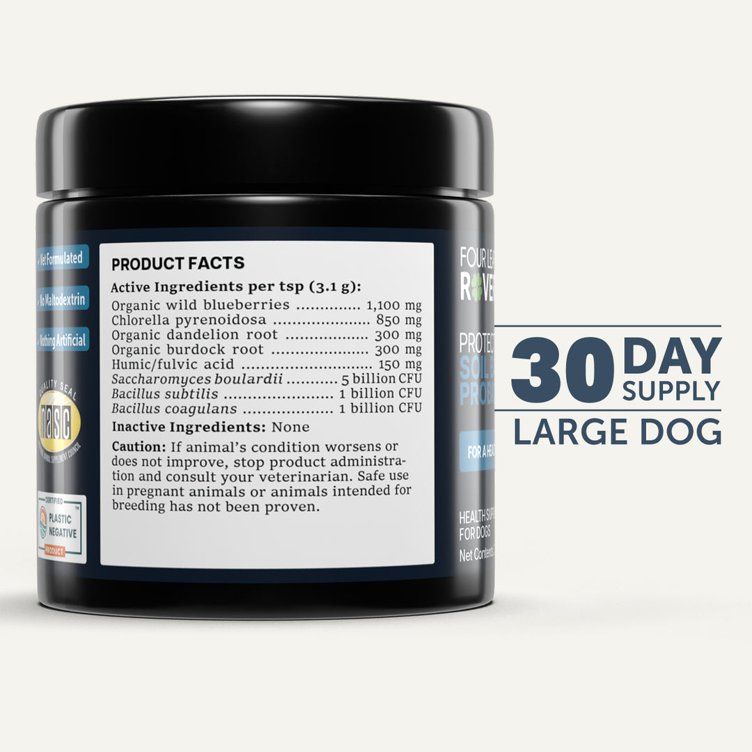 Four Leaf Rover PROTECT. Soil Based Probiotics (92.1g/184.2g)
