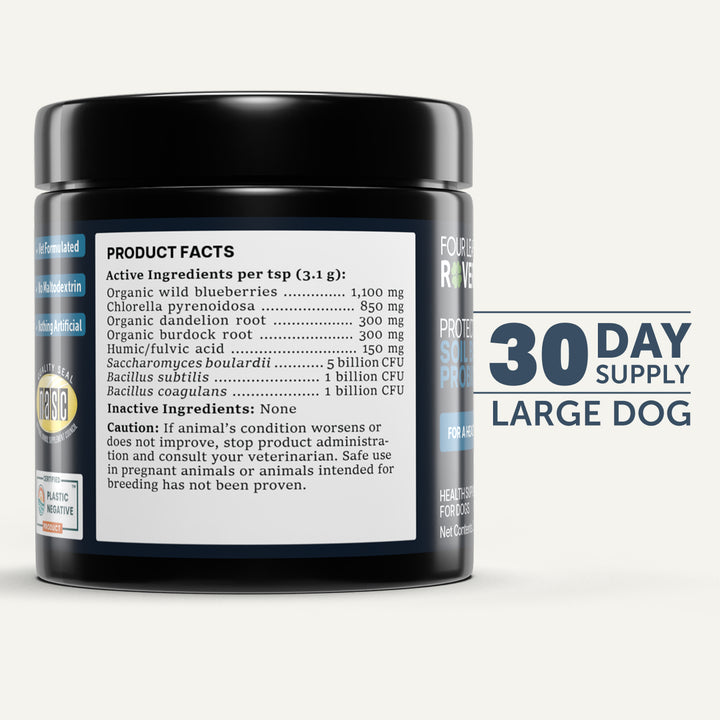 Four Leaf Rover PROTECT. Soil Based Probiotics (92.1g/184.2g)
