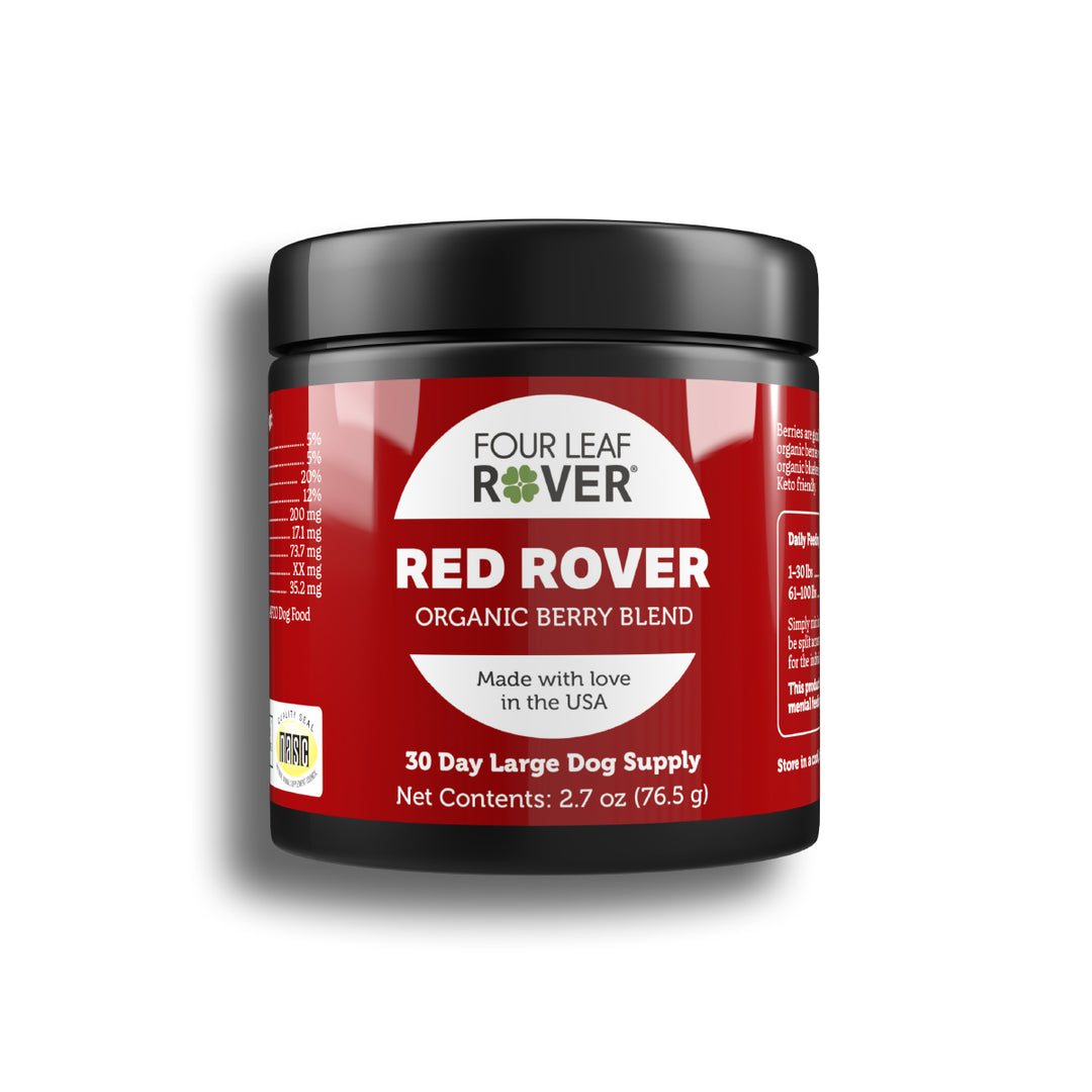 Four Leaf Rover RED ROVER - Organic Berries For Dogs (76.5g)