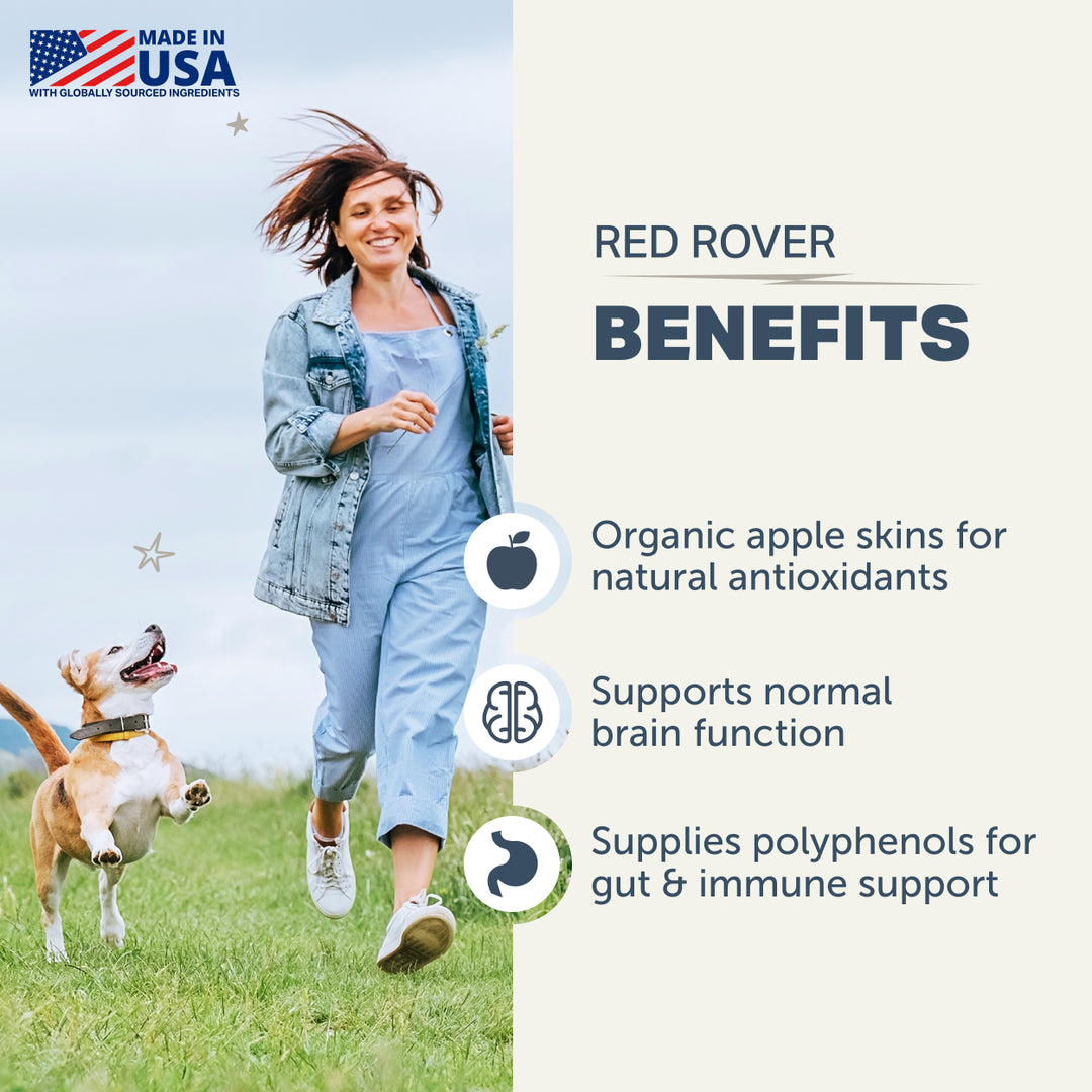 Four Leaf Rover RED ROVER. Organic Berries For Dogs (84.6g)