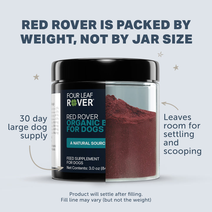 Four Leaf Rover RED ROVER. Organic Berries For Dogs (84.6g)