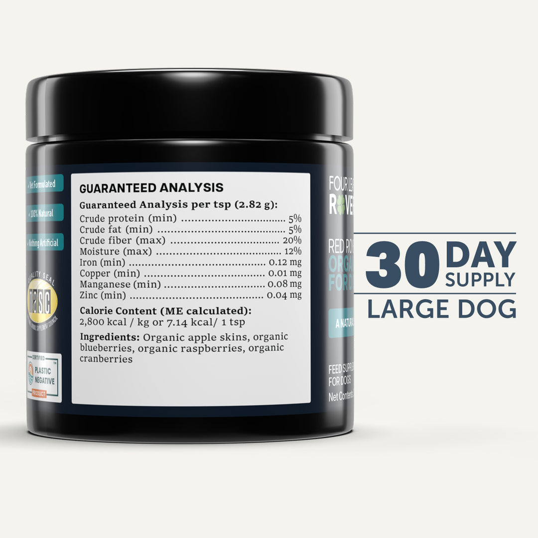 Four Leaf Rover RED ROVER. Organic Berries For Dogs (84.6g)