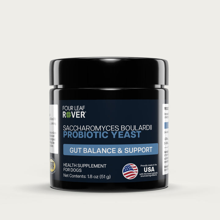 Four Leaf Rover Saccharomyces Boulardii Probiotic Yeast for Dogs (51g)