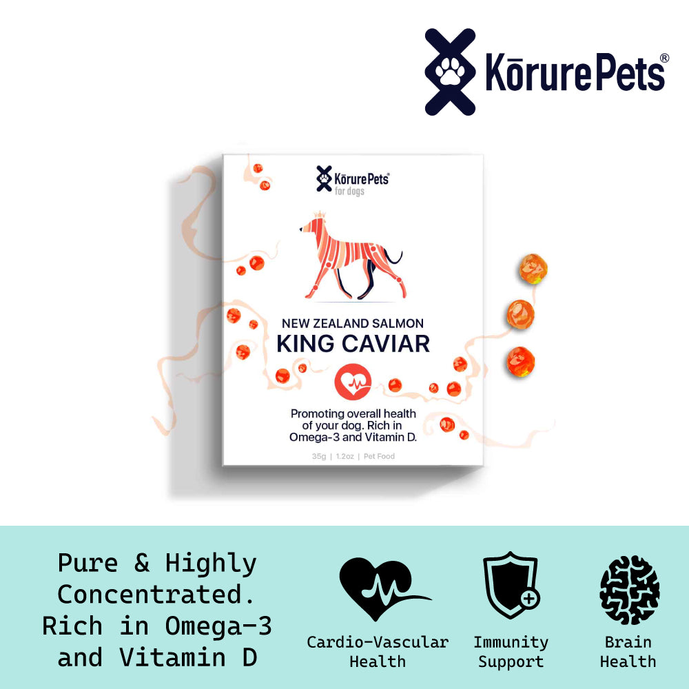 Kōrure Pets Dog Salmon Caviar  - 35g Dried Whole Roe