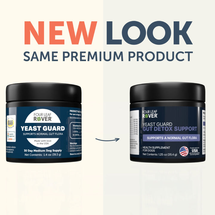 Four Leaf Rover YEAST GUARD (35.4g). Gut Detox Support