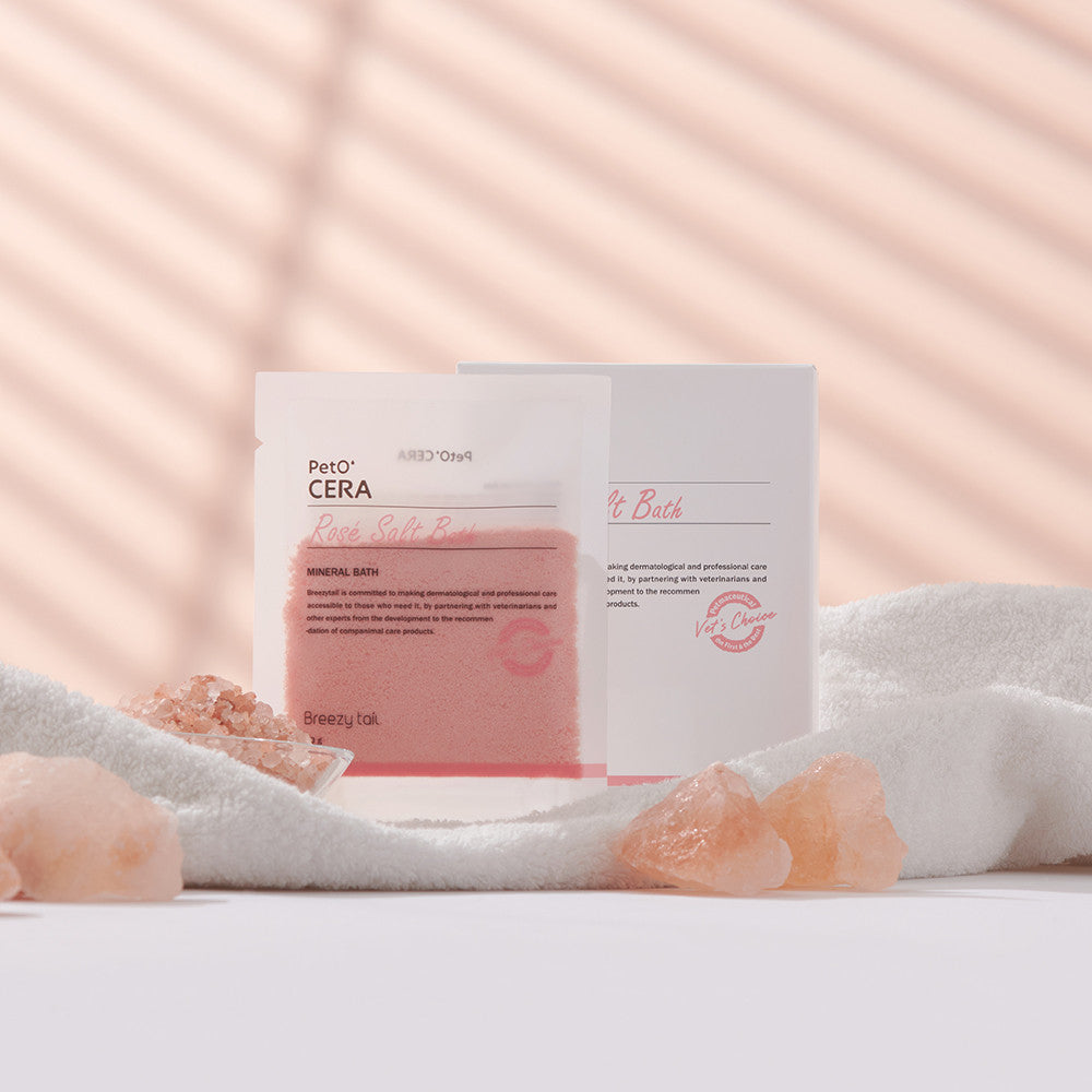 PetOCERA Spa Collection 30g - Hot Spring Bath, Rose, Marine Blue