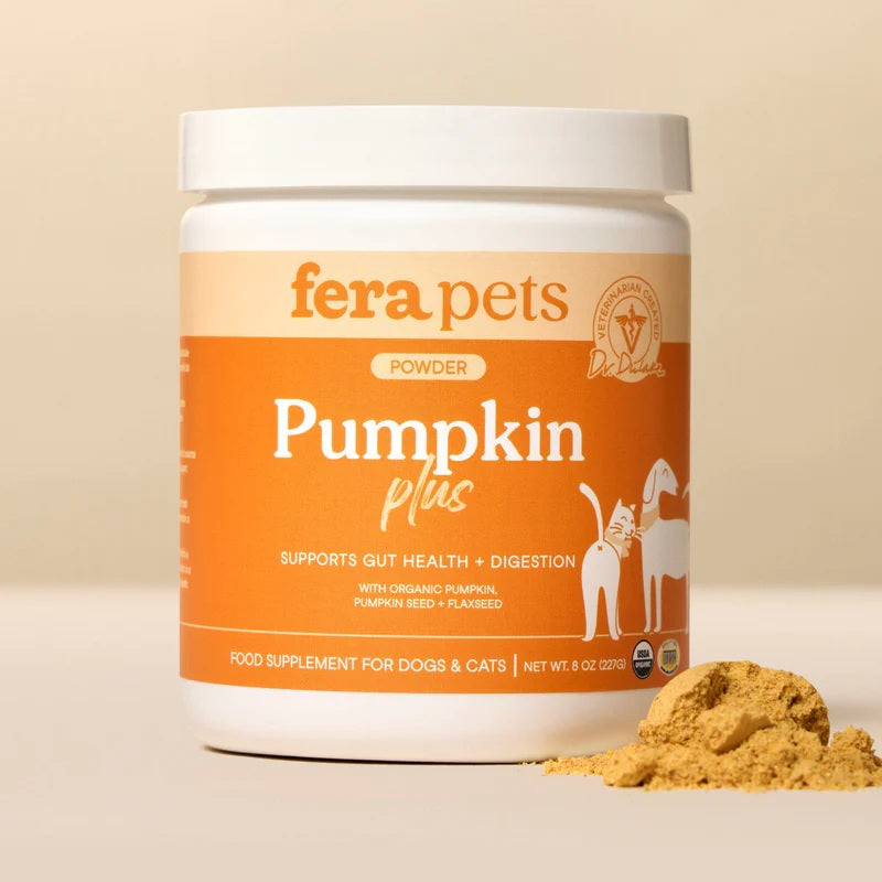 Fera Pets - Pumpkin Plus Fiber Support for Dogs and Cats (227g)