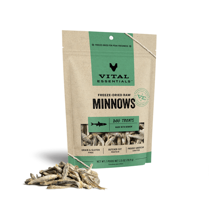 Vital Essentials® Freeze-Dried Minnows Dog Treats 1oz / 2.5oz