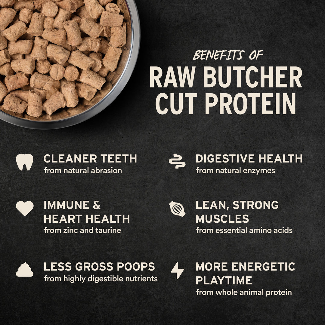 [NEW!] Vital Essentials® Freeze-Dried Raw Pork Entree Dog Food Soft Nibs 14oz