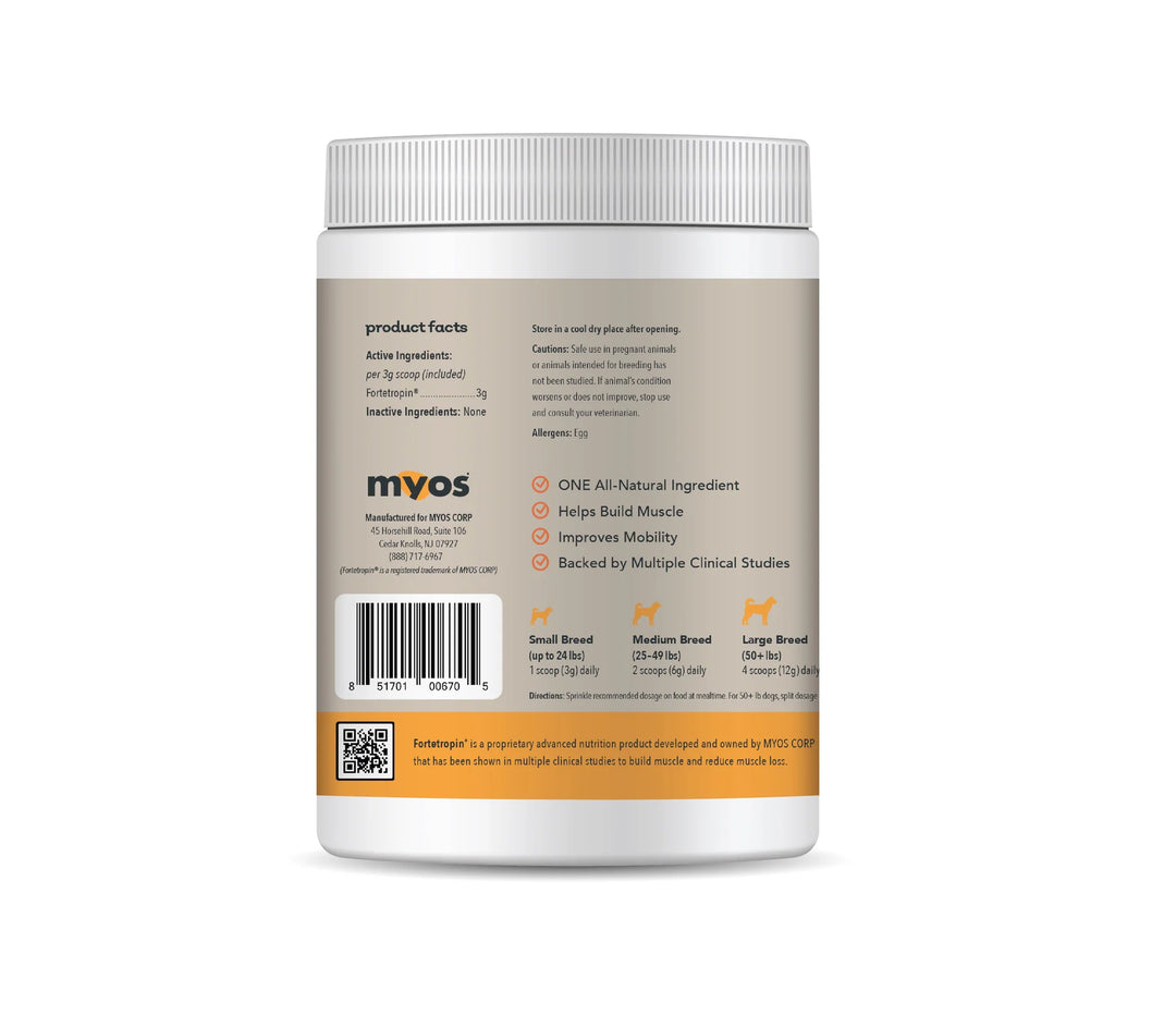 MYOS Canine Muscle Formula (180g / 360g)
