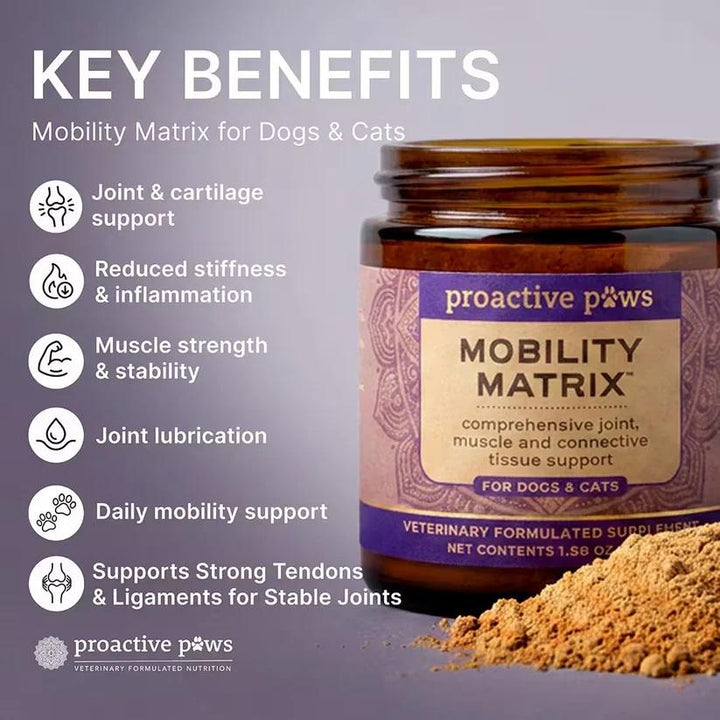 [ NEW! ] Proactive Paws Mobility Matrix (45g) by Dr Karen Becker