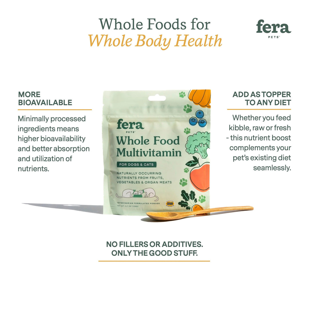 Fera Pets Whole Food Multivitamin Topper (3.7oz / 105g)