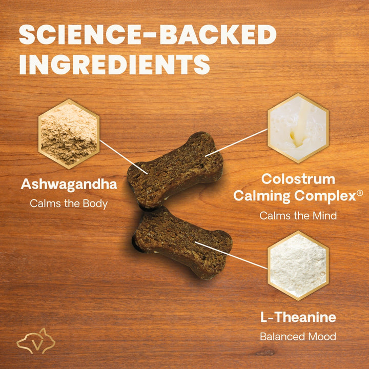 VetriScience® Calm & Confident Long Lasting (formally Composure Long Lasting) Calming Supplement for Dogs (50 chews)