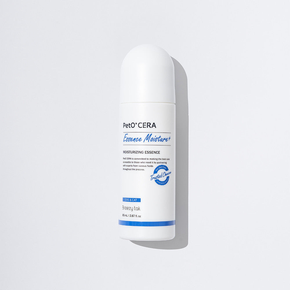 PetO'CERA Essence Moisture Plus 85ml (Roll-on) - ceramide essence with PSF + AIR21 for targeted hydration (Dogs & Cats)