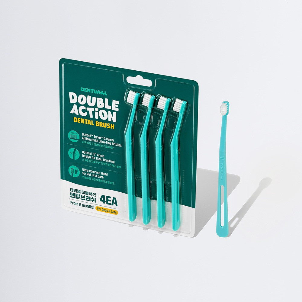 Dentimal Double Action Dental Brush (pack of 4)