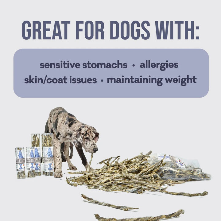 Polkadog Treats - Cod Skin Jerky (71g / 133g)