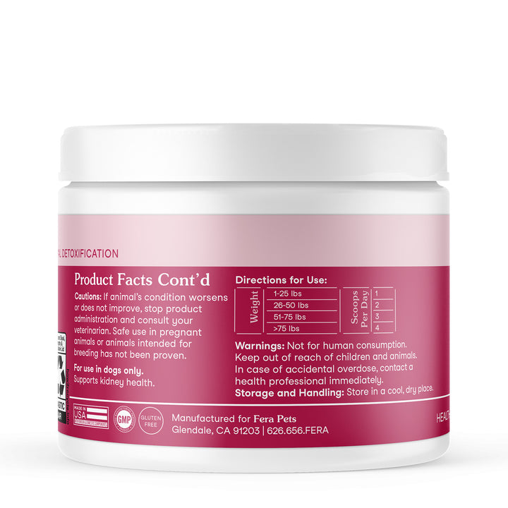 [NEW!] Fera Pets Kidney Support for Dogs (60g)