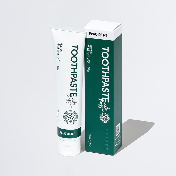 PetO'DENT Biome Toothpaste 70g - Probiotic-infused daily toothpaste for dogs & cats