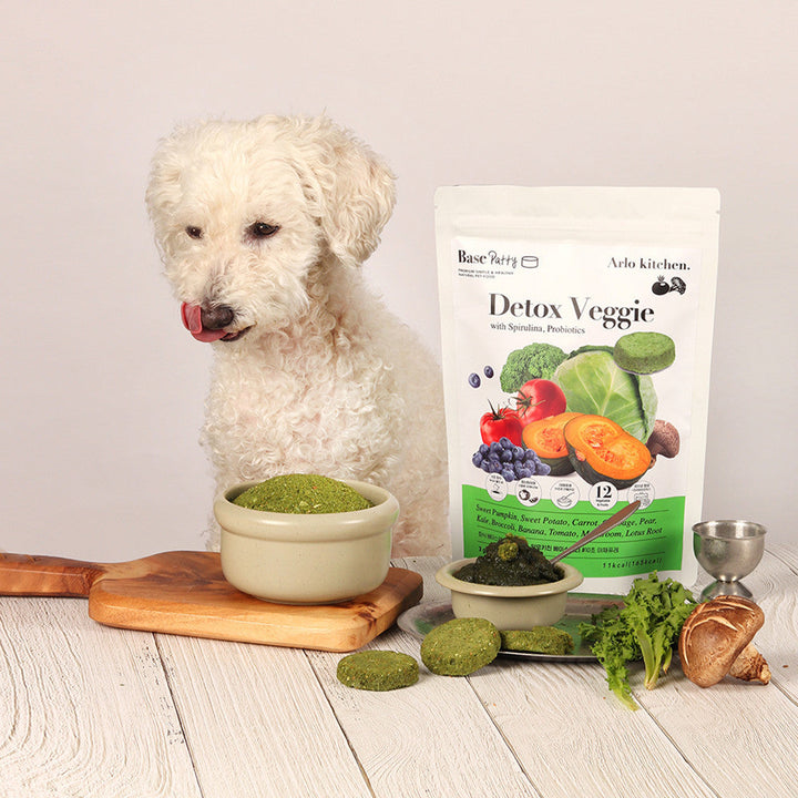 Arlo Kitchen (Korea) Detox Veggie for Dogs, 15 pcs - Detox Veggie, Purple, Yellow, White, Red, JEJU, Blue