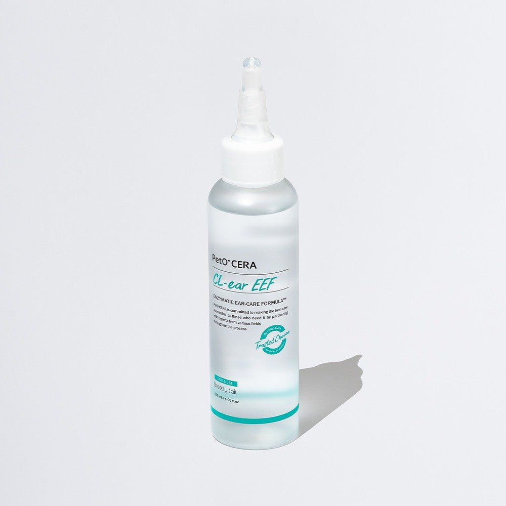 PetO CERA CL-Ear EEF 120ml - gentle enzymatic ear cleanser