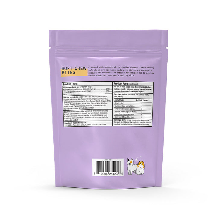 Bark and Whiskers® Skin Support Bites (180g)