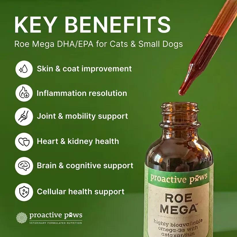 [ NEW! ] Proactive Paws Roe Mega (30ml) by Dr Karen Becker