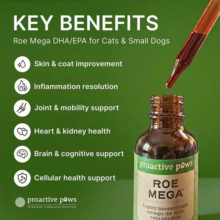 [ NEW! ] Proactive Paws Roe Mega (30ml) by Dr Karen Becker