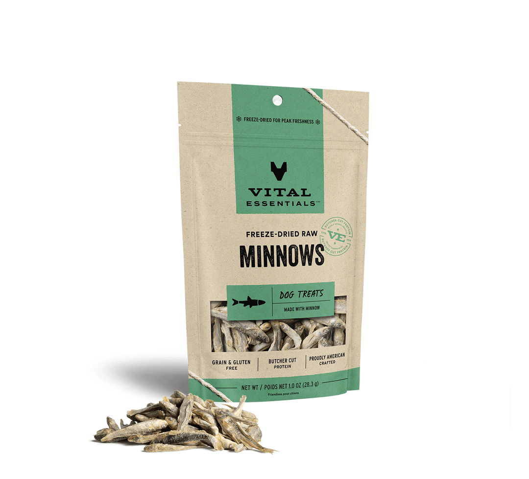 Vital Essentials® Freeze-Dried Minnows Dog Treats 1oz / 2.5oz