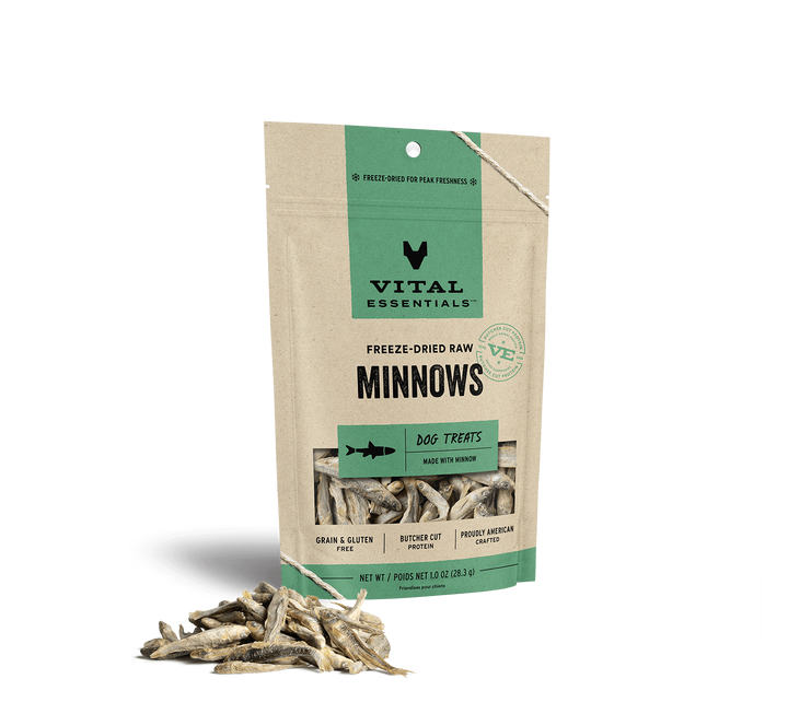 Vital Essentials® Freeze-Dried Minnows Dog Treats 1oz / 2.5oz