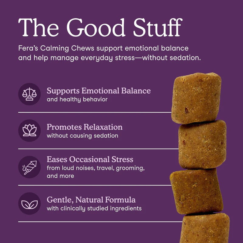 Fera Pets Calming Soft Chews (90 chews)