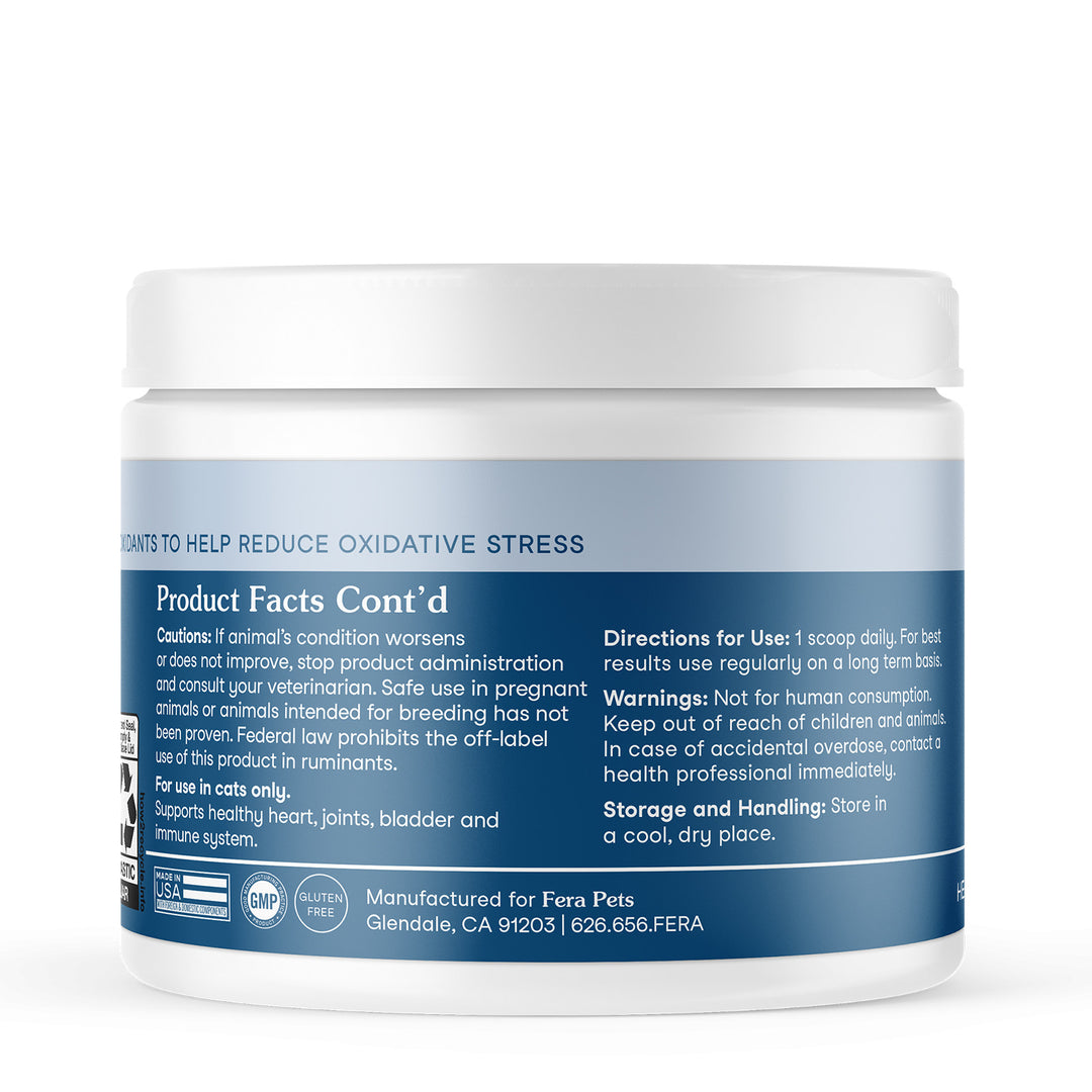 [NEW!] Fera Pets Wellness Blend Supplement for Cats (60g)