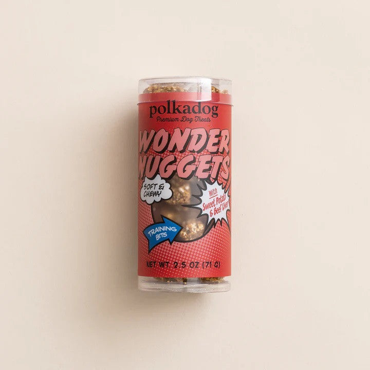 Polkadog Wonder Nuggets Sweet Potato & Beef Liver Mini Tube (71g)