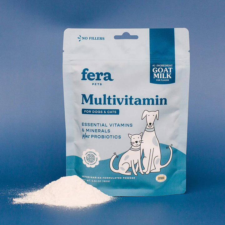 [NEW!] Fera Pet Organics - Multivitamin Goat Milk Topper (180g)