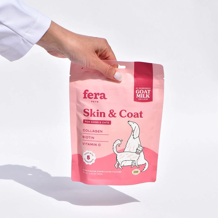 Fera Pet Organics - Skin + Coat Goat Milk Topper (180g)