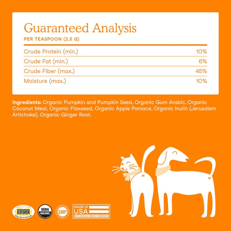 Fera Pets - Pumpkin Plus Fiber Support for Dogs and Cats (227g)