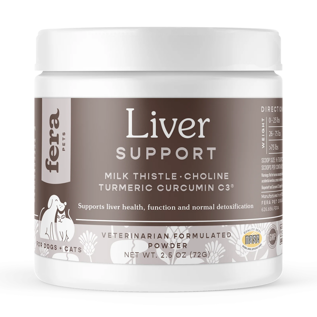 Fera Pet Organics - Liver Support for Dogs and Cats (72g)