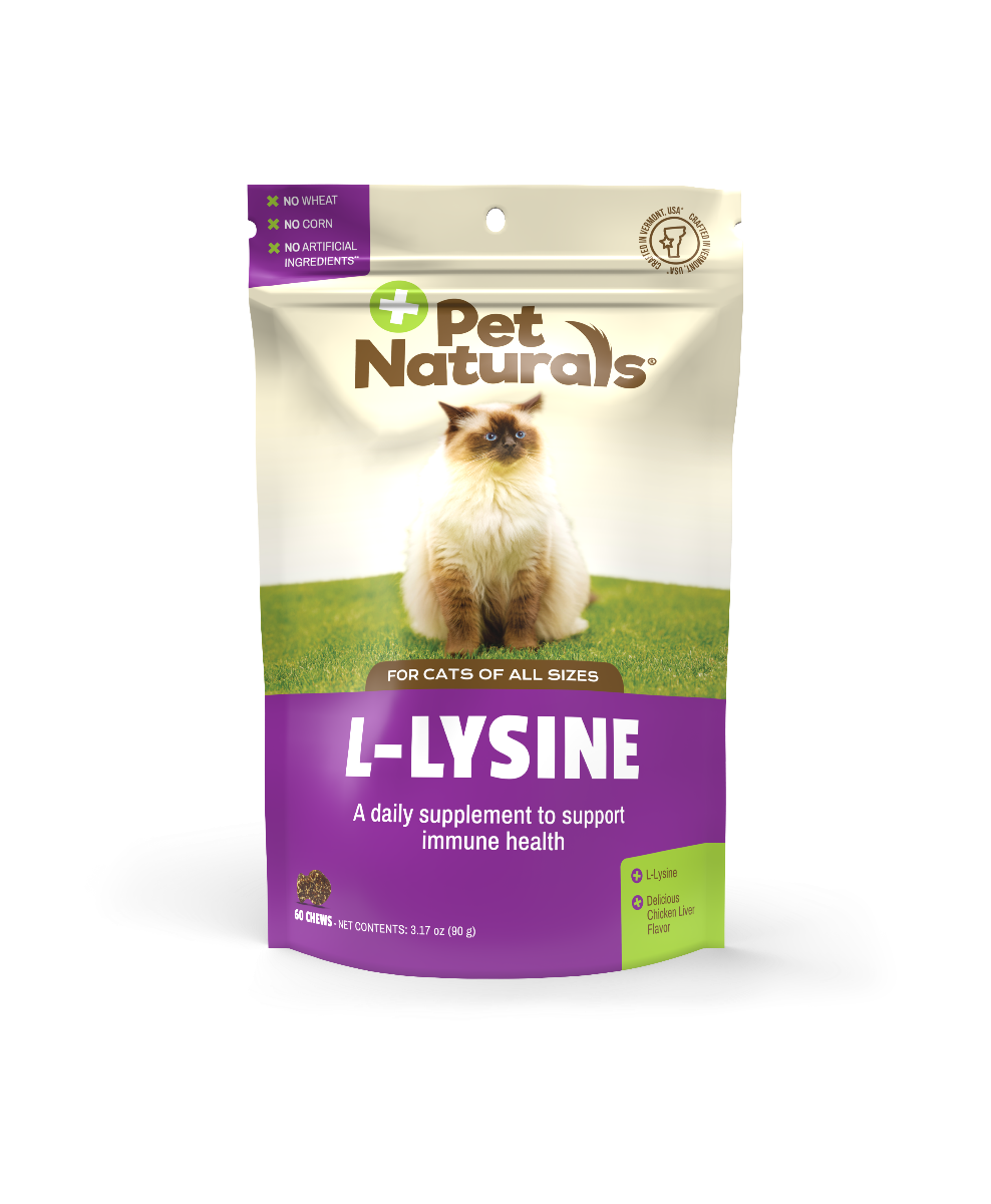 Pet Naturals® - L-Lysine Chew for Cats (60 chews)