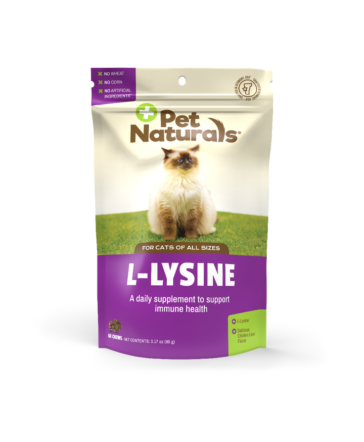 Pet Naturals® - L-Lysine Chew for Cats (60 chews)