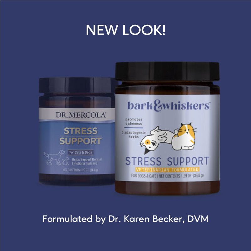 Dr. Mercola | Bark & Whiskers™ Stress Support for Cats & Dogs (36.8g)