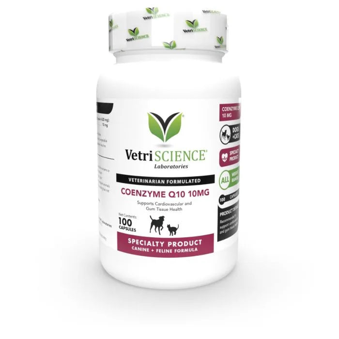 VetriScience® - Coenzyme Q10 (10mg - 100 Capsules)
