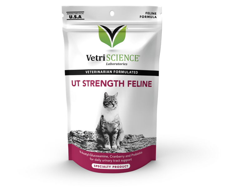 VetriScience® - UT Strength Feline Urinary Tract Supplement for Cats (60 chews)