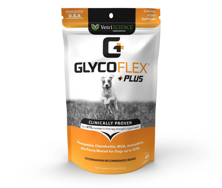 VetriScience® - GlycoFlex® Plus Hip & Joint Supplement for Dogs (60 chews)