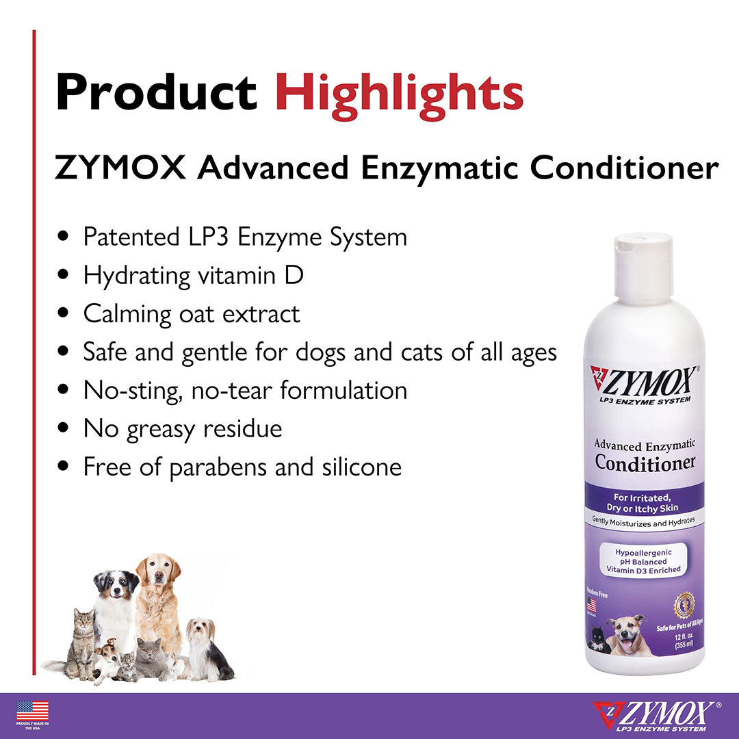 ZYMOX® Advanced Enzymatic Conditioner (12 oz 355ml) – Furry Planet