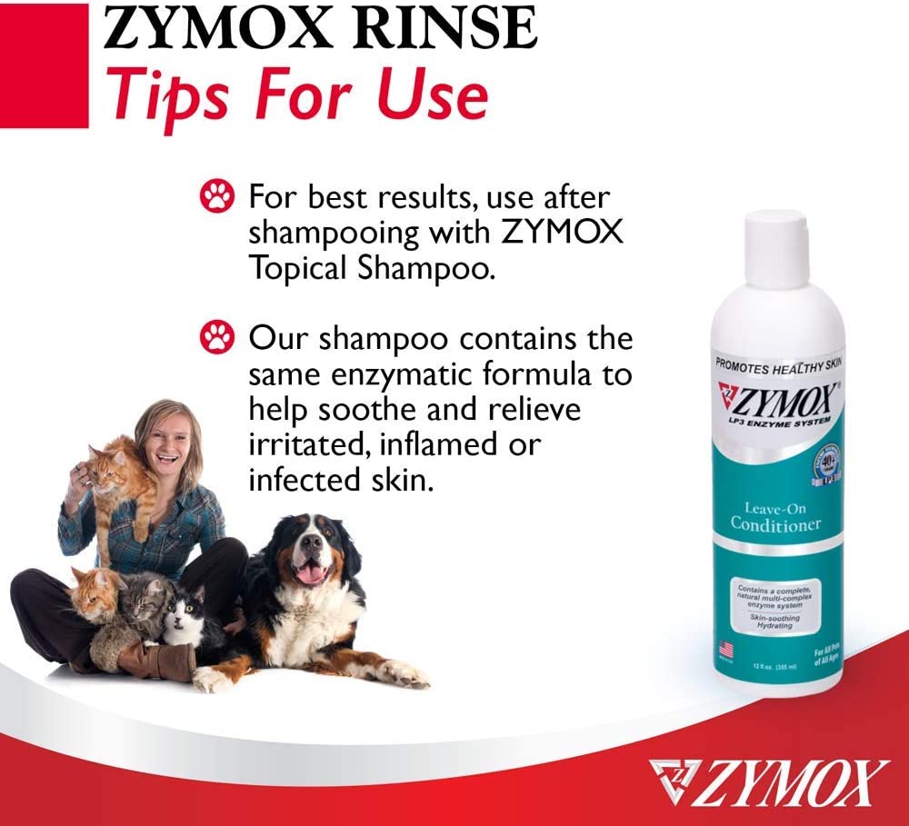 Conditioner Zymox Lp3 ZYMOX® Leave On Conditioner (12 Oz