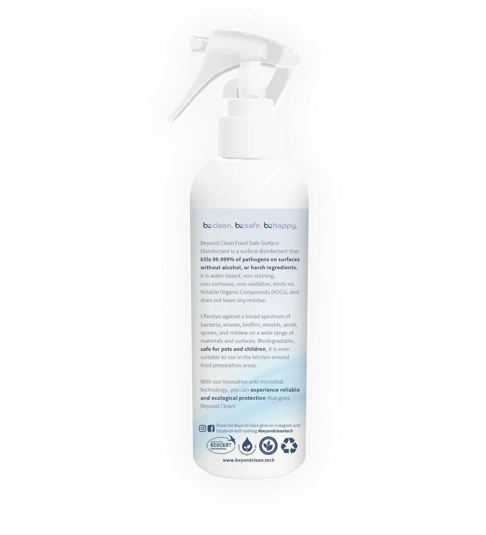 Beyond Clean Food Safe Surface Disinfectant - 500ml Spray