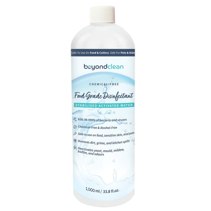 Beyond Clean Chemical Free Food Grade Disinfectant
