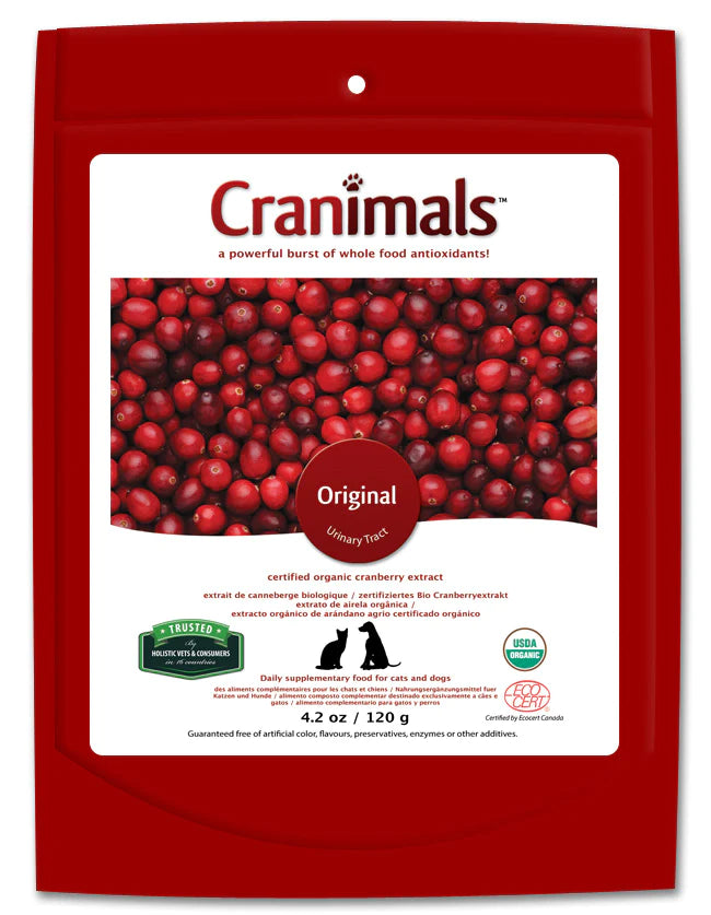 Cranimals™ Original Urinary Tract Pet Supplement (120g / 1.2oz)