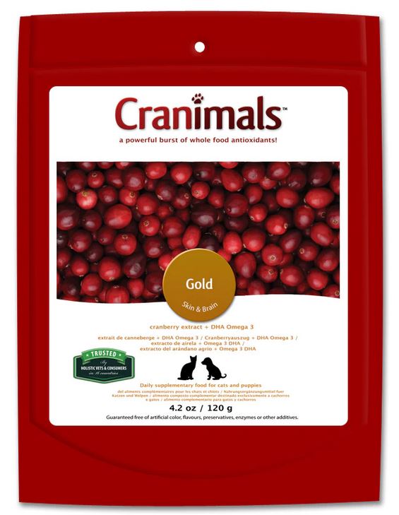 Cranimals™ Gold Puppy And Cat Supplement (120g / 1.2oz)