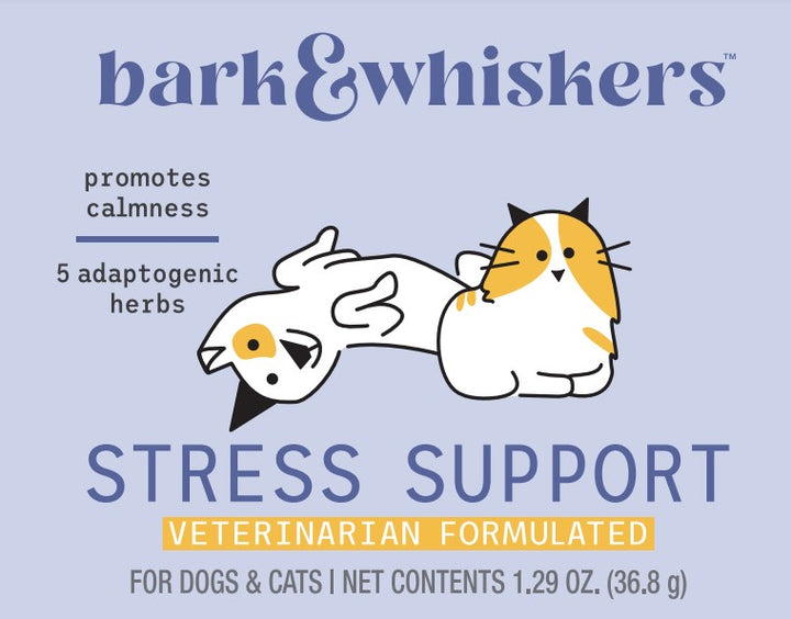 Dr. Mercola | Bark & Whiskers™ Stress Support for Cats & Dogs (36.8g)