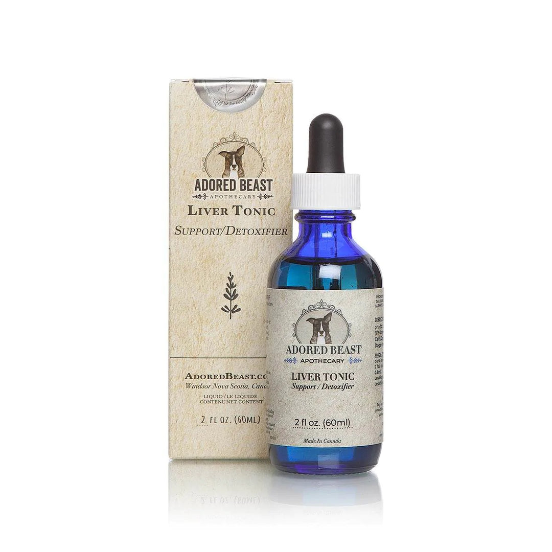 Adored Beast Liver Tonic (60ml) - Support & Detoxifier. For Dogs and Cats.
